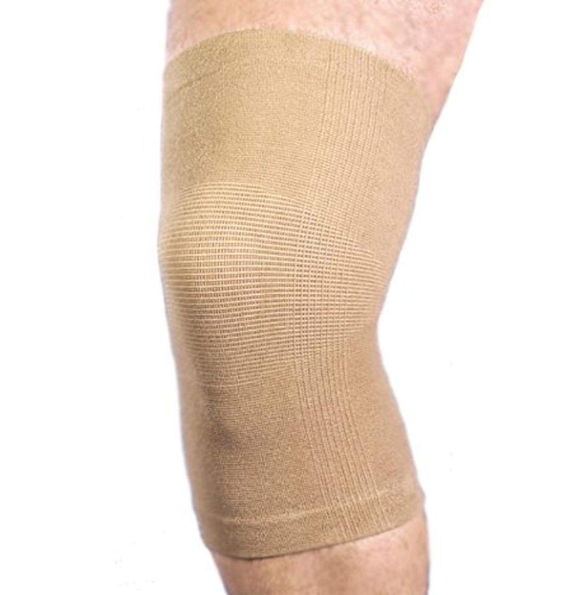Maxar Cotton/Elastic Knee Brace 2 Pack Large M Bkn-301(2)L