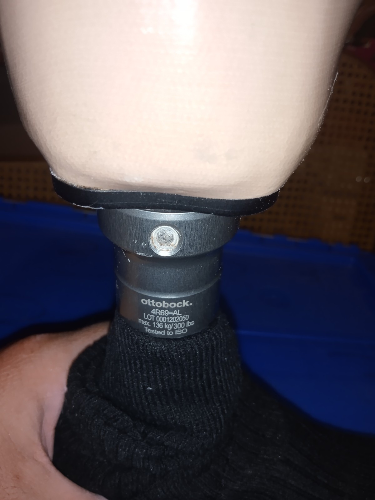 ABILITY Below The Knee Adult Prosthetic Carbon Fiber W/ Ottobock Titanium Ankle