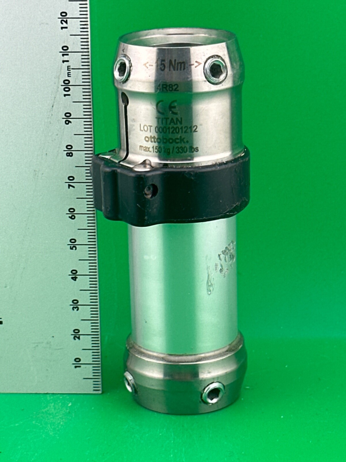 OTTOBOCK Otto Bock 34mm prosthetic parts adapter. 4R82 tube clamp