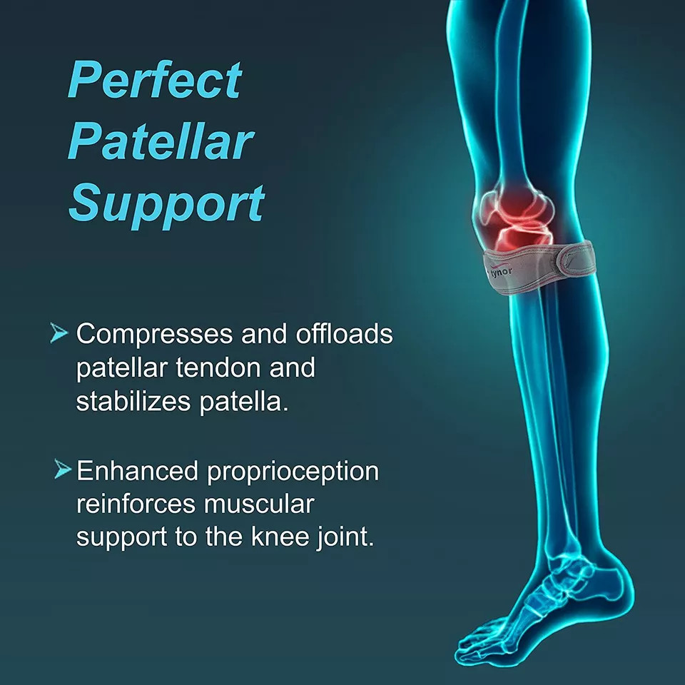 Tynor Patellar Support, Universal Size, 1 Unit, For Patello-Femoral Problems