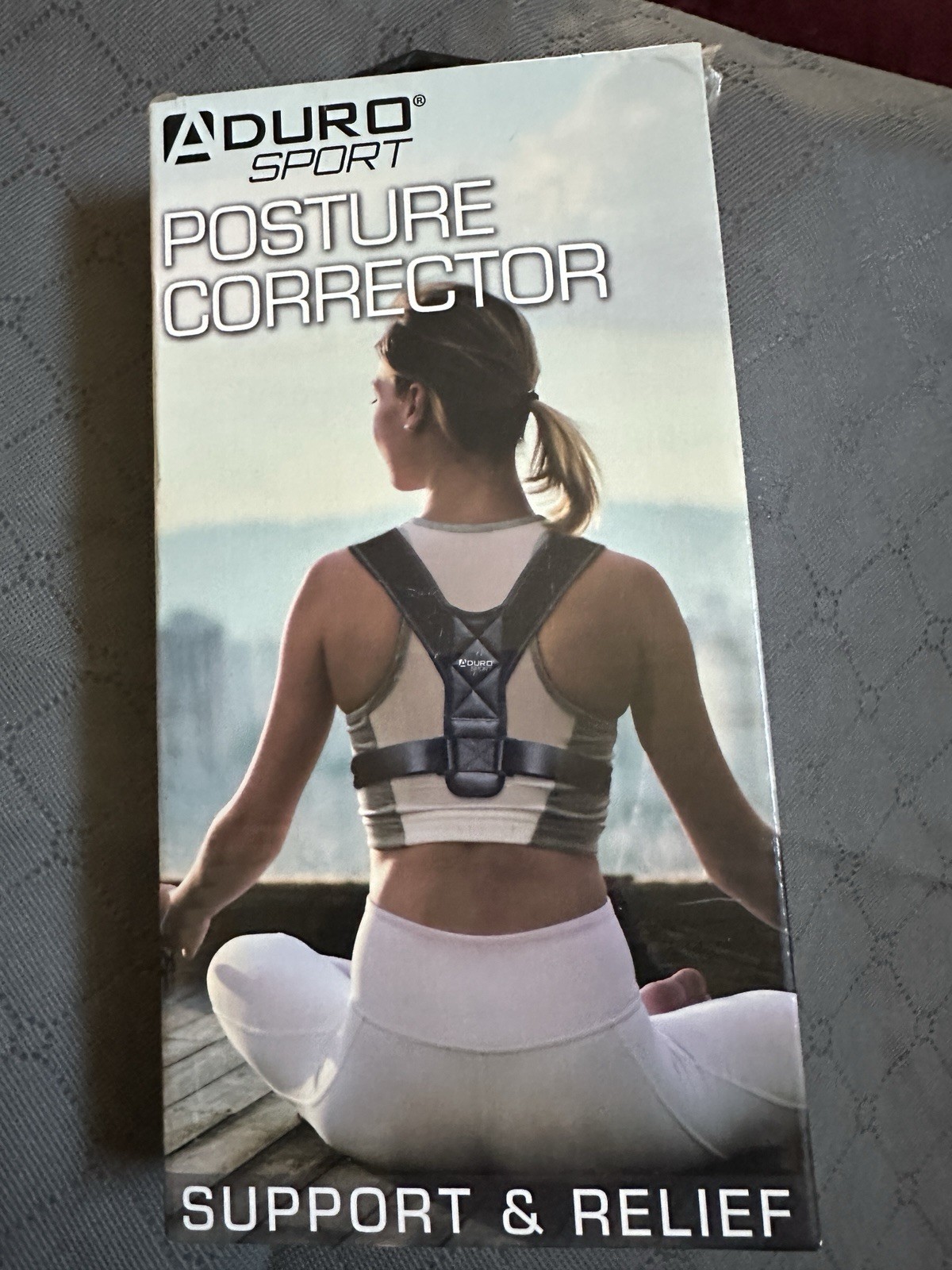 Aduro Sport Posture Corrector The Original. One Size Fits Most. Color Black
