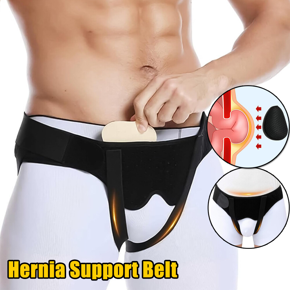 Cinturón de hernia para hombres Soporte inguinal para hombres mujeres Truss Faja