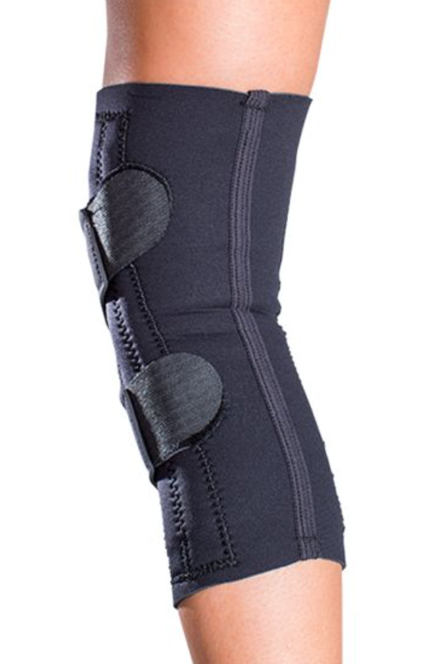 DonJoy Lateral J Patella Right Knee Support Brace: Neoprene M. Black. NIB