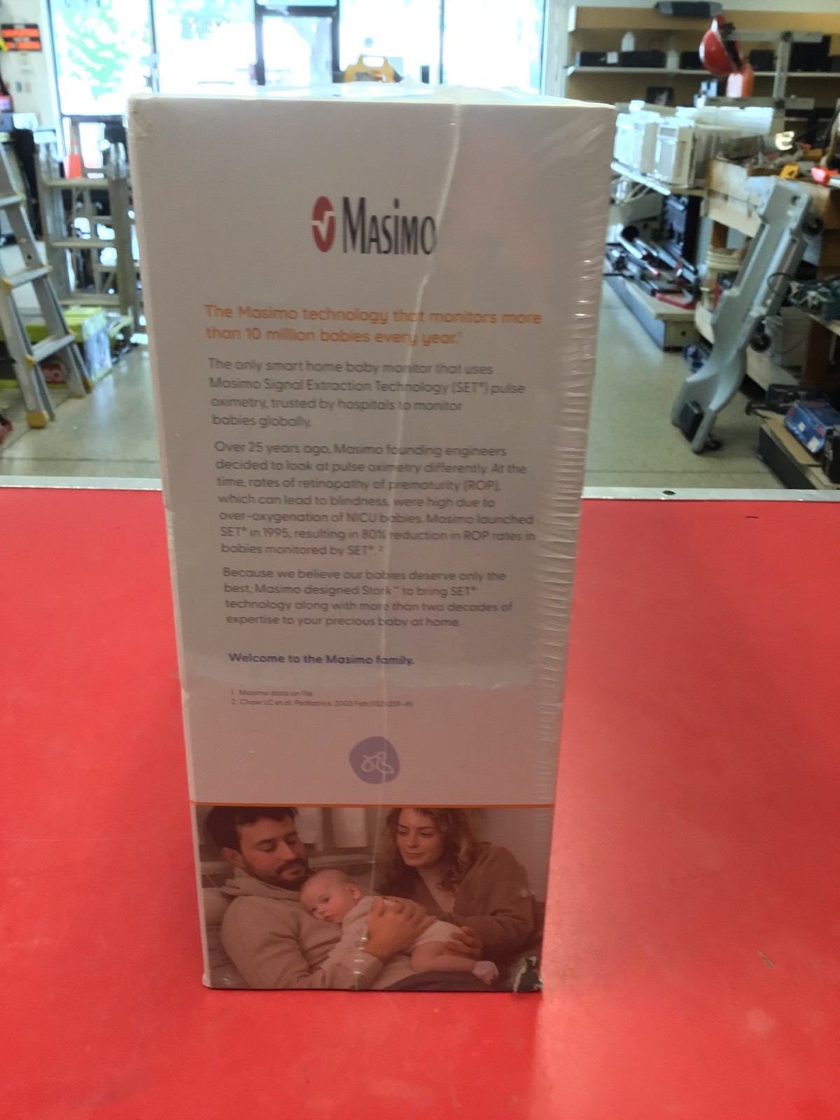 Masimo Stork Vitals+ FDA Cleared Smart Baby Monitoring System **NIB**