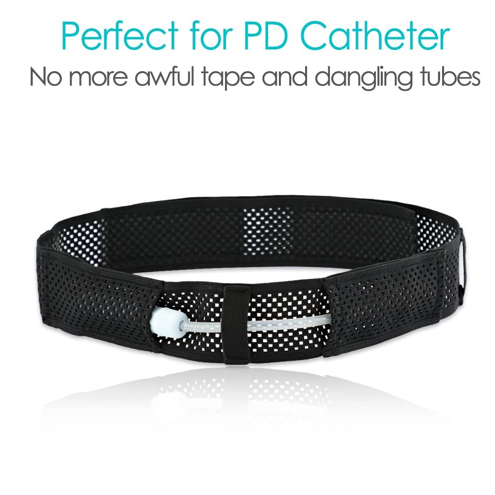 Mesh Breathable PD Belt Peritoneal Dialysis Catheter Accessories Supplies Soft T