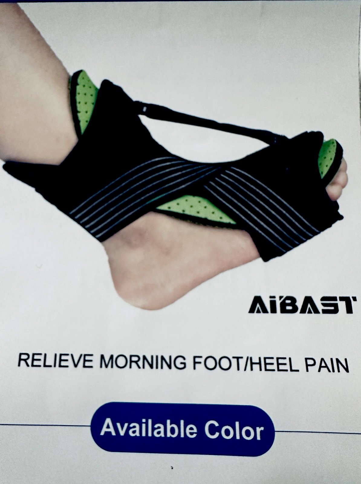 plantar fasciitis night splint foot drop purple color medium size 7-8
