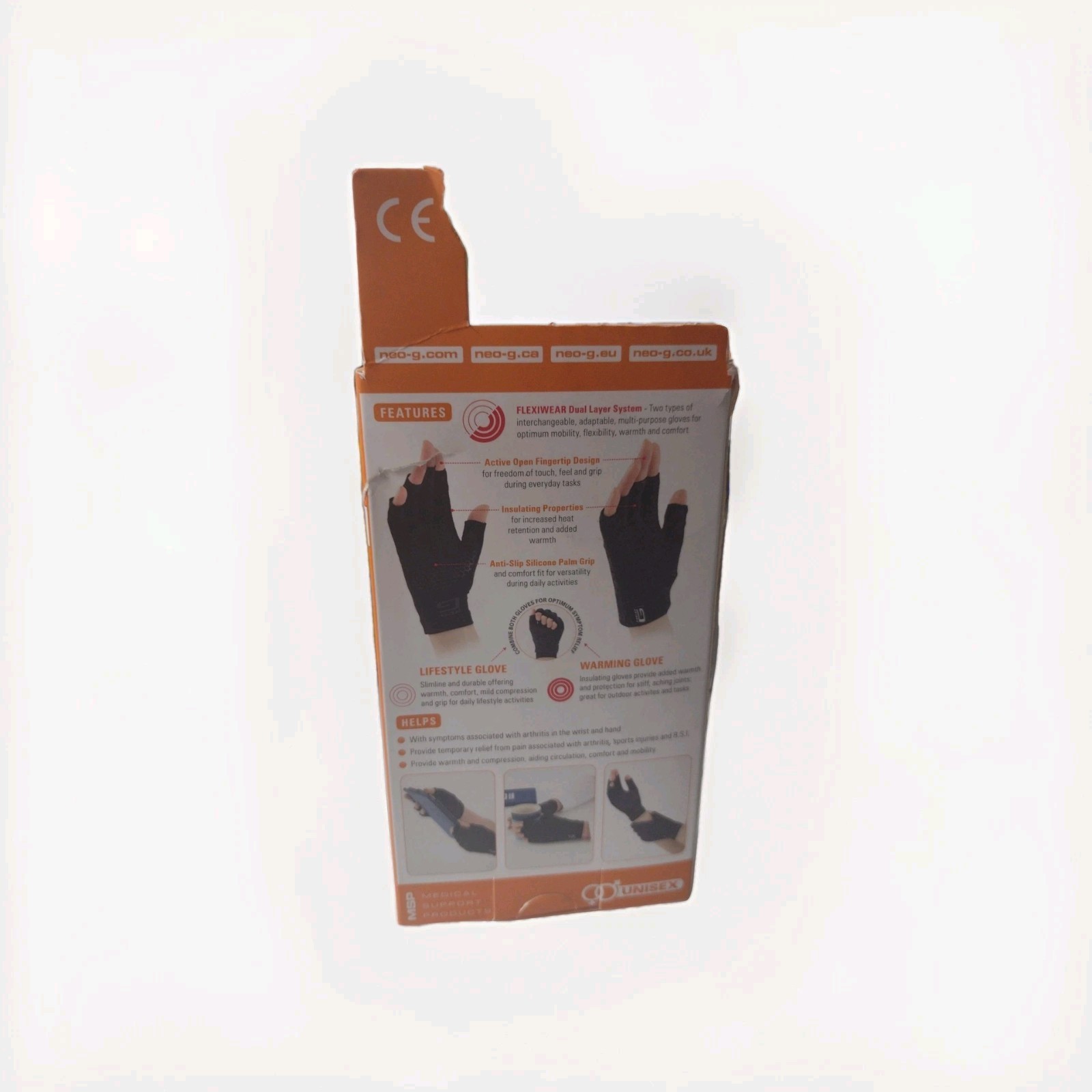 NeoG Arthritis Gloves Comfort Relief Size Large