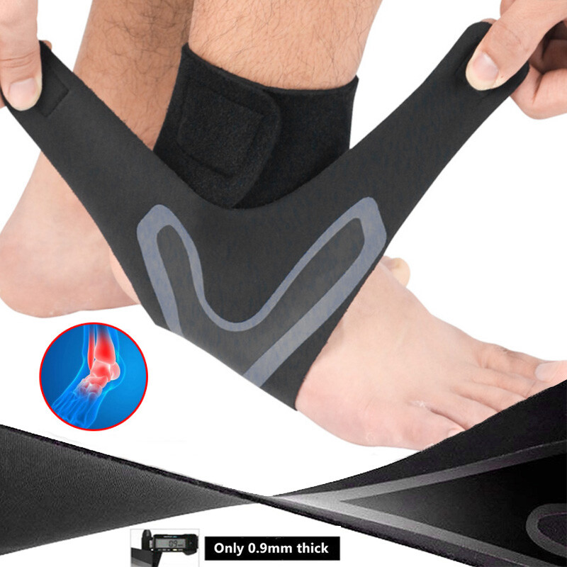 Compression Ankle Brace Support Sleeve Gym Foot Plantar Fasciitis Pain Relief