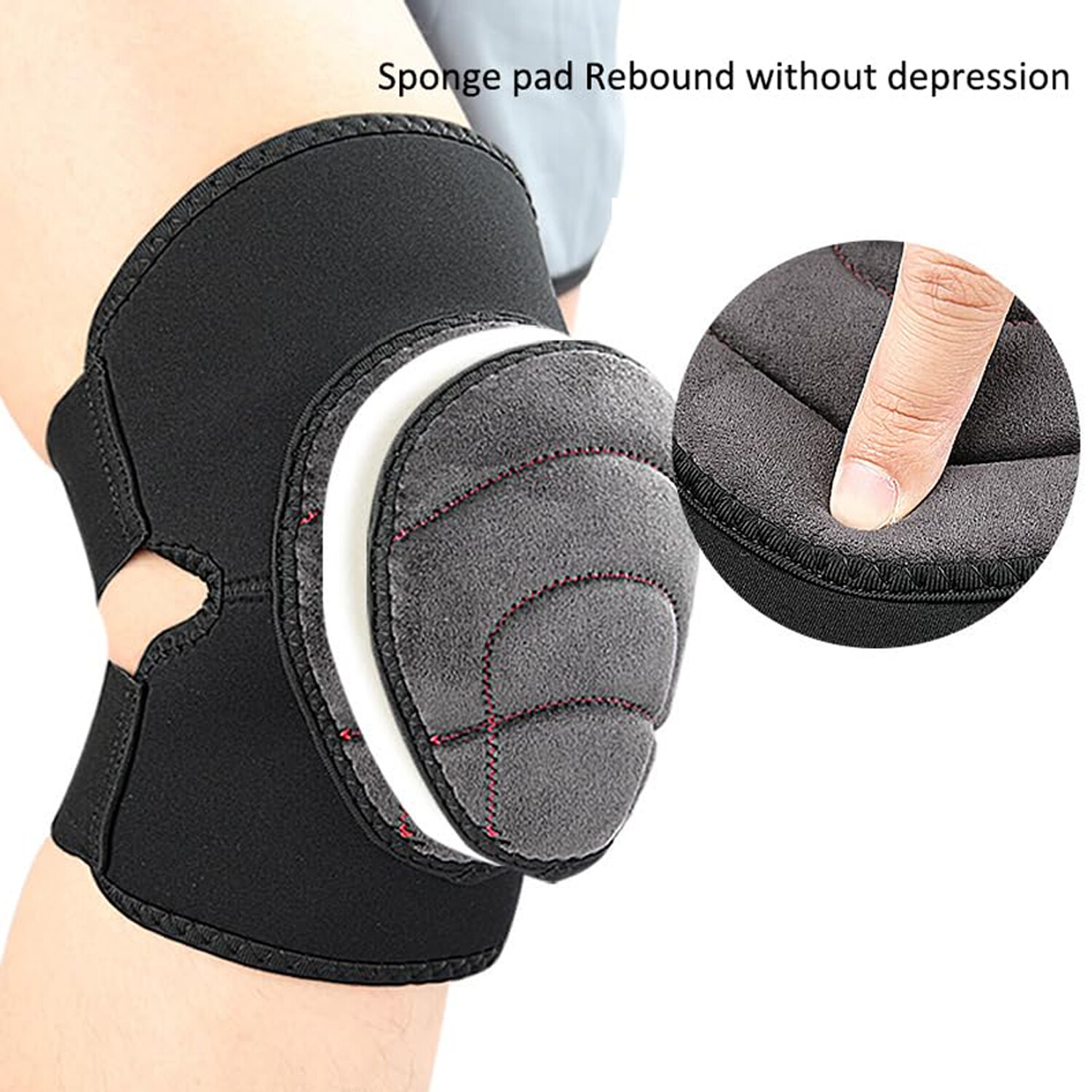 Knee Support Brace Arthritis Spring Compression Gym Pain Relief Patella 1-3 PCS