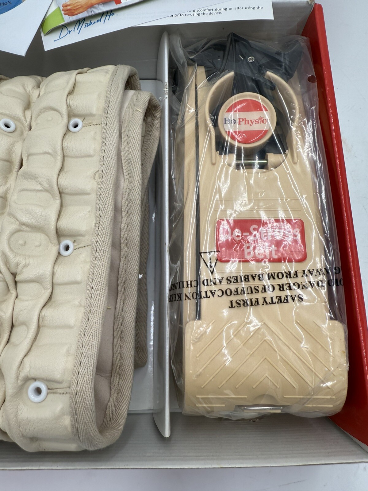 Dr. Ho’s HoPhysio Decompression De-Stress Belt & Pump Size M 38-42 Waist