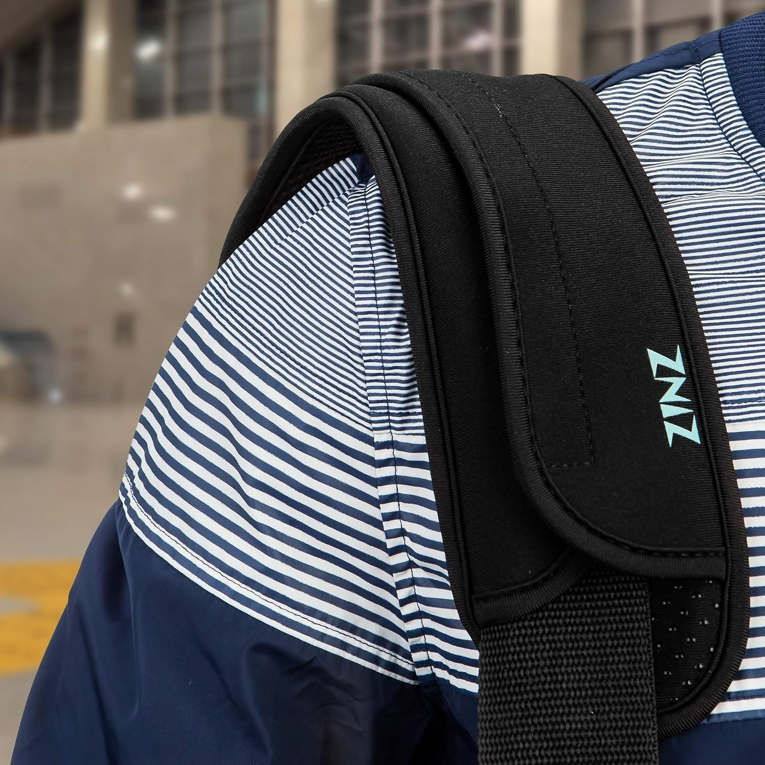 Breathable Memory Foam Shoulder Pad – Perfect for Laptops, Guitars & Travel