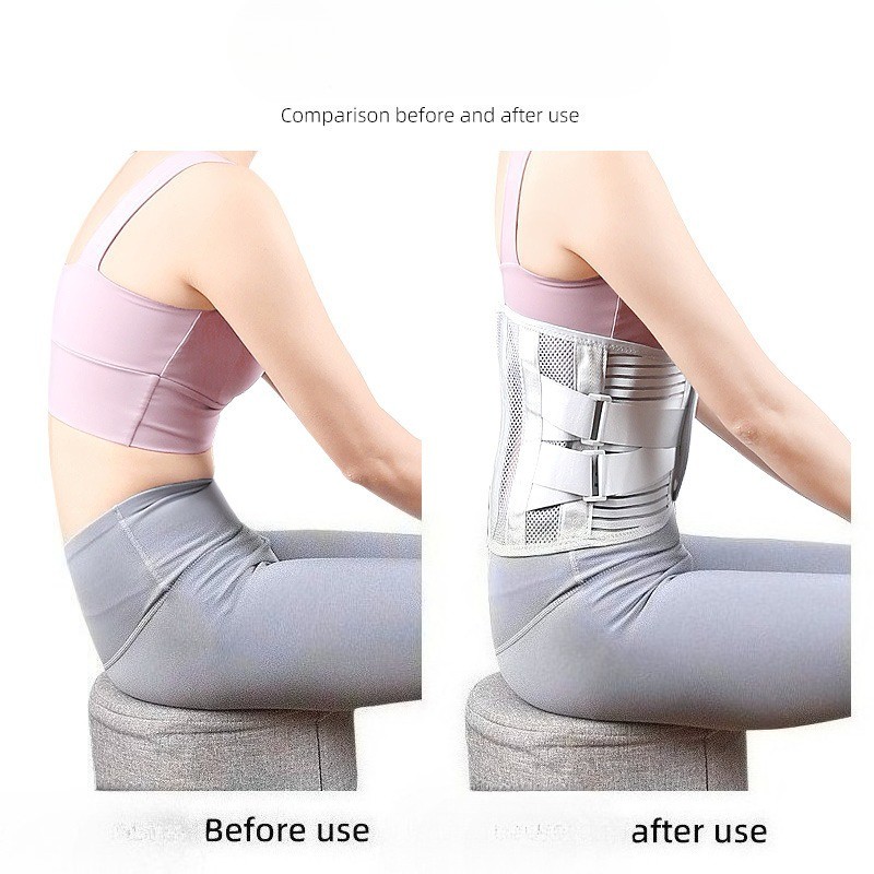 Adjustable Lower Back Brace Lumbar Support Waist Belt For Men Women Pain Relief