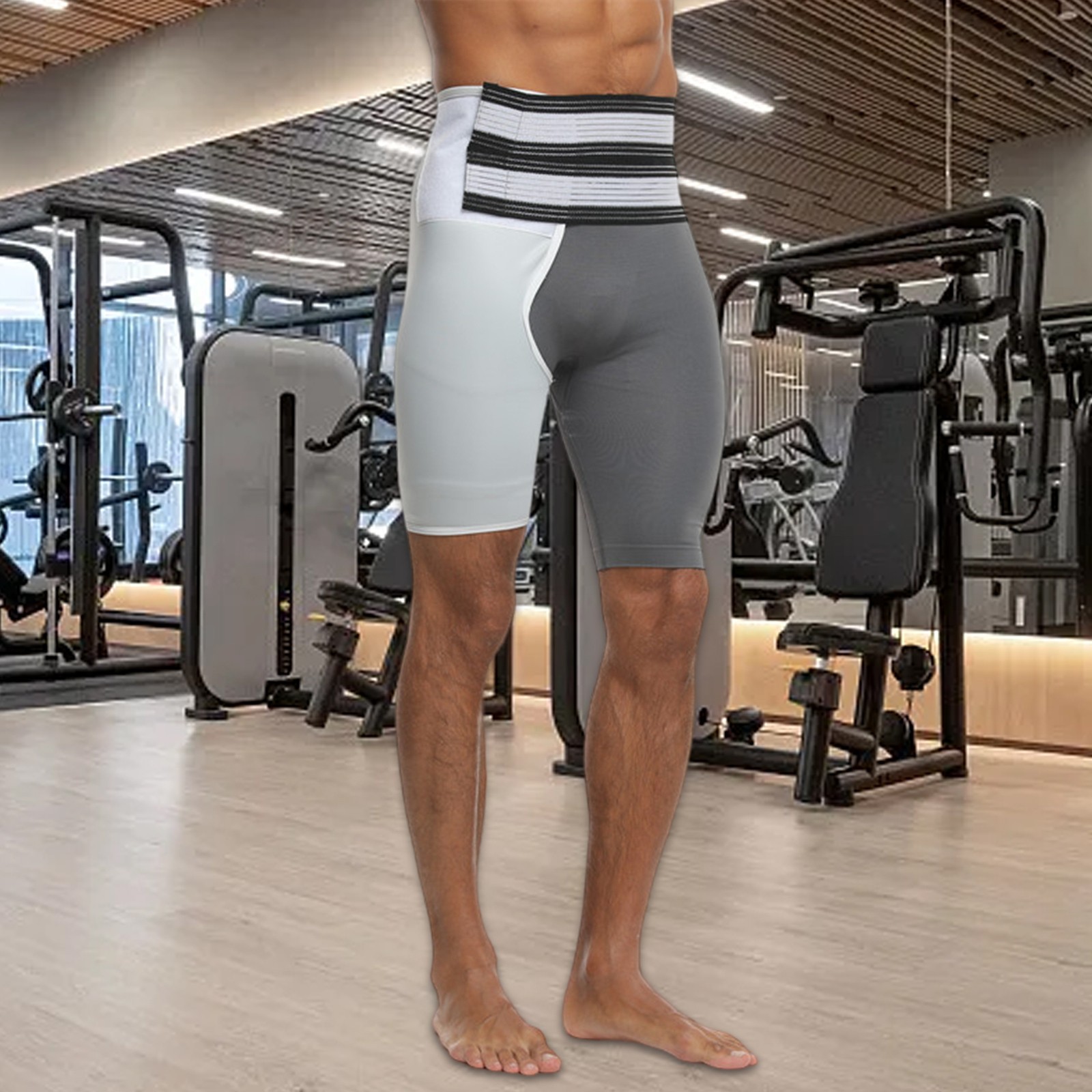 Hip Brace Compression Groin Support Wrap for Sciatica Pain Relief Thigh Recovery