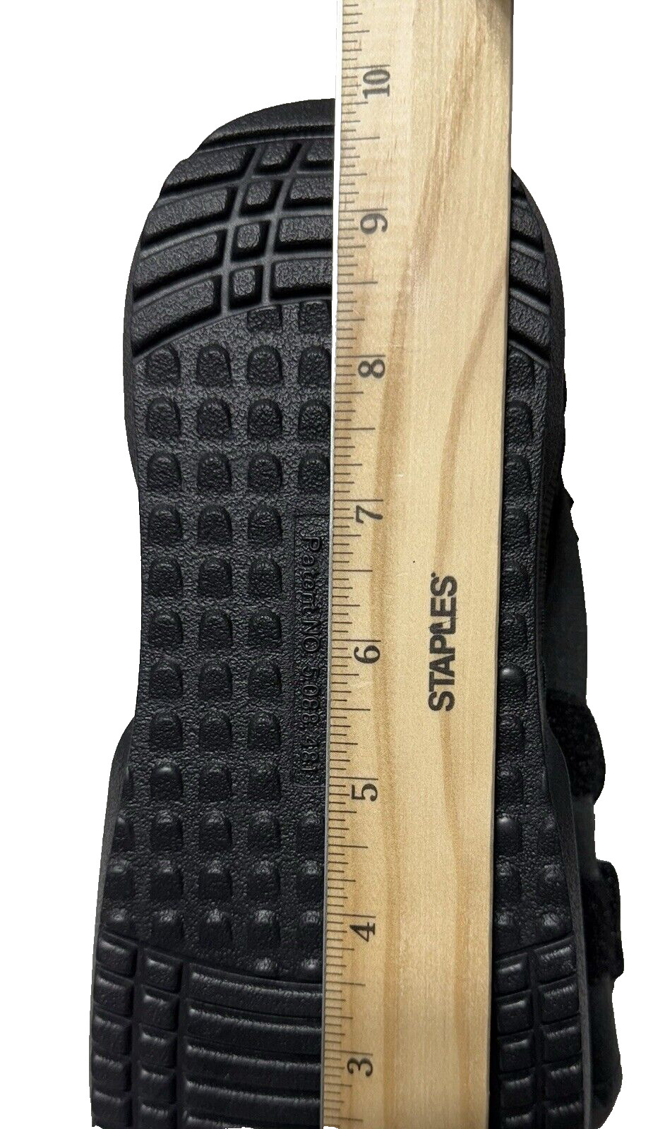 Darco SlimLine Cast Boot Size Small Black SLQ1B Open Square Toe