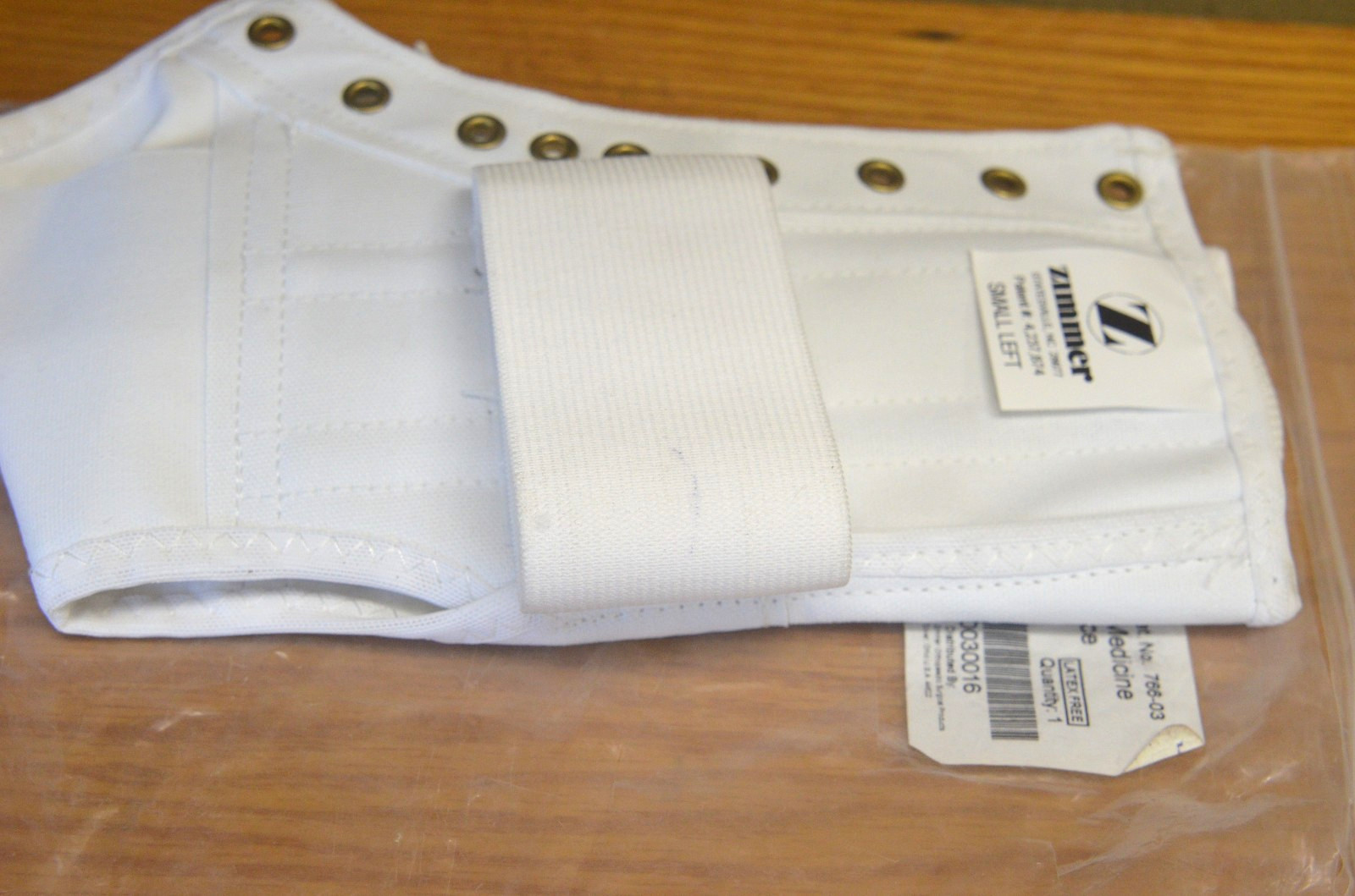 Zimmer Sports Medicine Lace Up Ankle Support Brace Small-Left Canvas (2-AA)