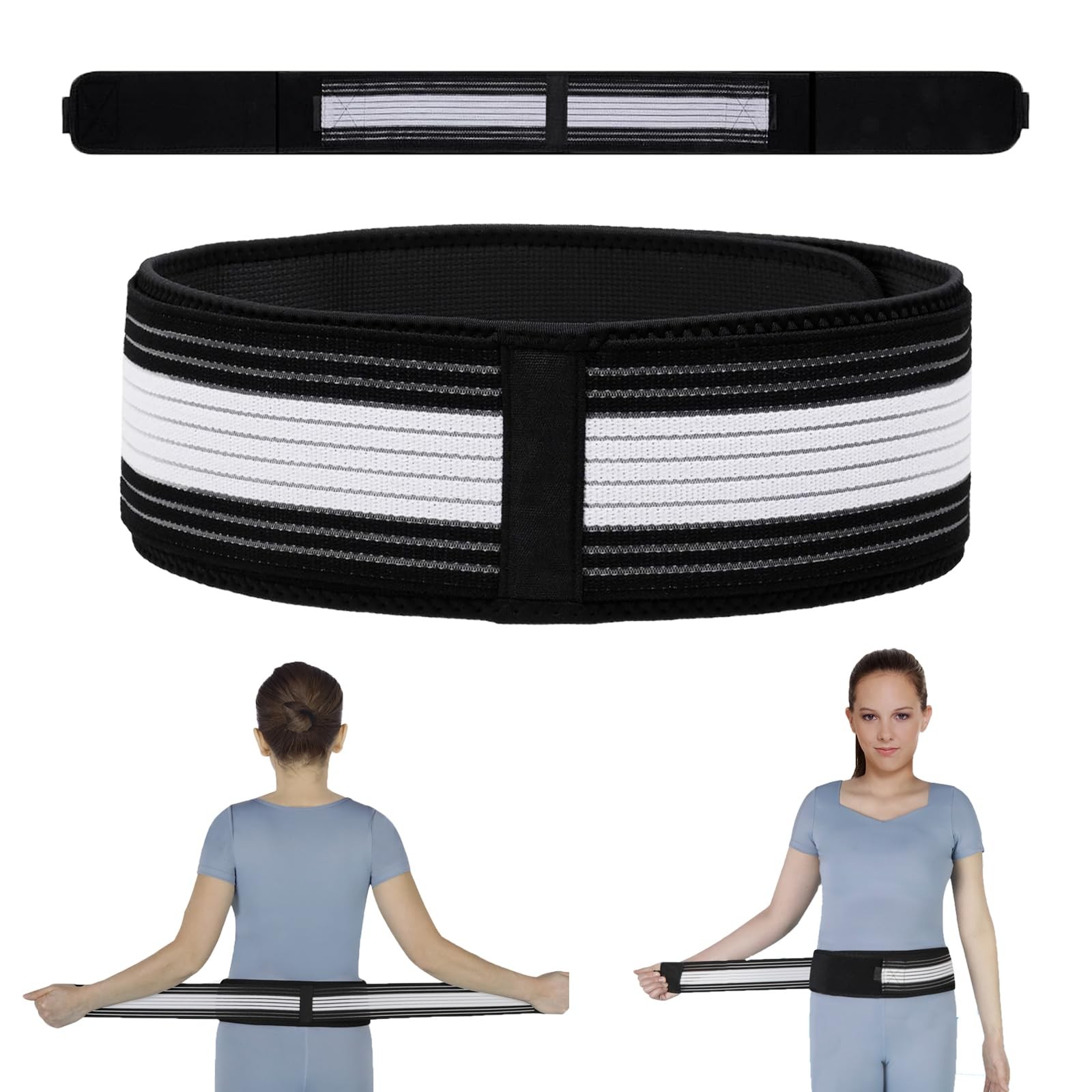 Waist Belt Sacroiliac Hip Belt, Lumbar Support Sciatica Pain Relief, Sacroili…