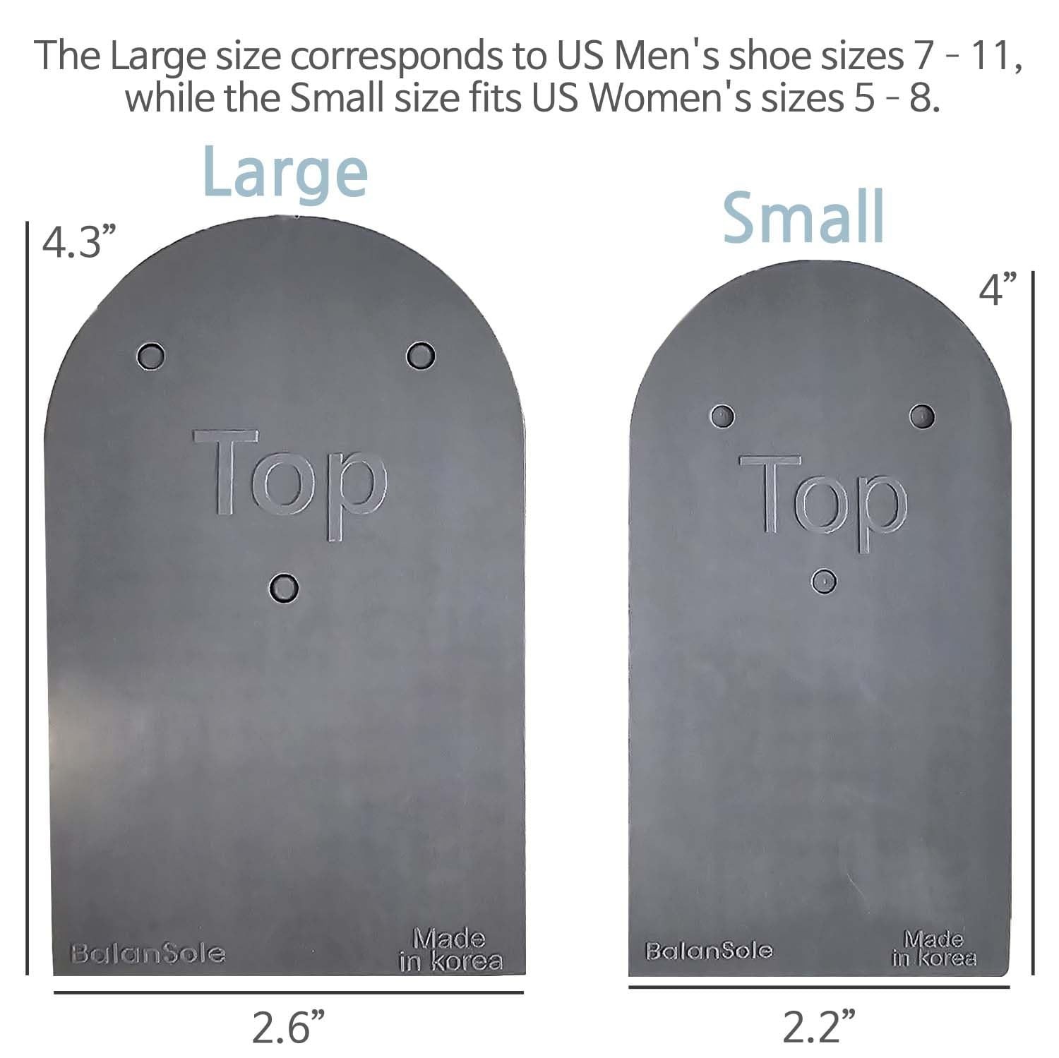 Adjustable Heel Lifts for Leg Length Discrepancy – Comfort Insoles Inserts (Larg