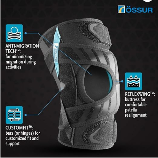 Ossur Formfit Tracker Knee Brace-XSmall, Right; REF-719152 USED