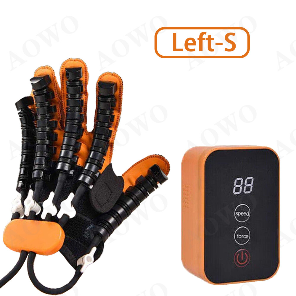 R+L Hand Function Rehabilitation Robot Gloves Finger Hemiplegia Recovery Trainer