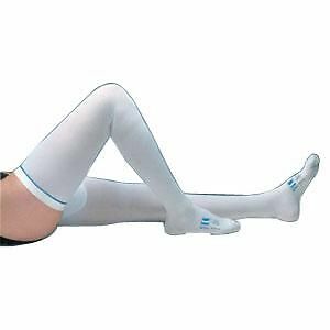 T.E.D. Thigh-Length Anti-Embolism Stockings, White, Large Short, BRAND