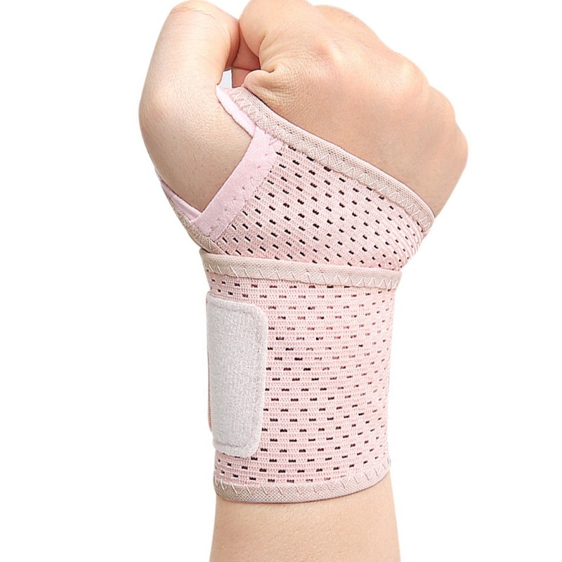 Wrist Support Wrap Adjustable Breathable Wrist Brace For Basketball Badminton