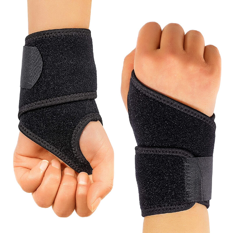 Copper Wrist Support Brace Compression Gloves Carpal Tunnel Hand Arthritis Strap