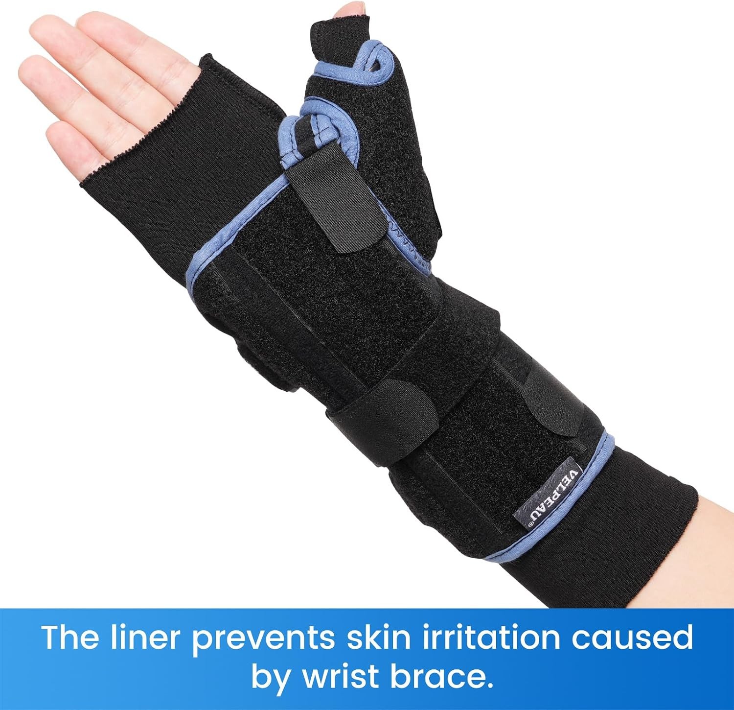 Velpeau Hand Socks for Splint (Pack of 10), Elastic Cotton Stockinette Tubing fo