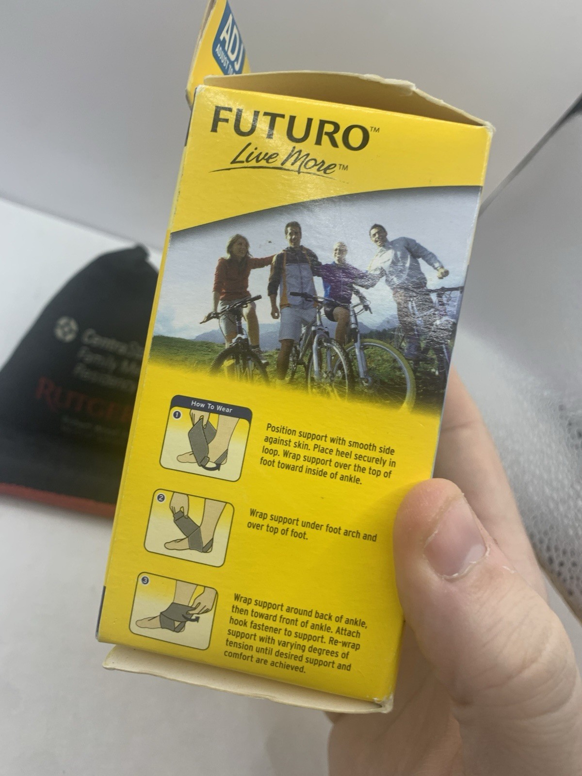 Futuro Sport Open Box 09037 Adjustable To Fit Ankle Moderate Support YR