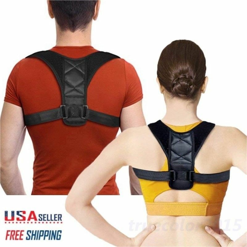 Magnet Therapy Body Posture Corrector Back Pain Belt Brace Shoulder Support Belt