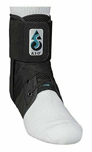 Med Spec 264014 Medium Size ASO Ankle Stabilizer – Black