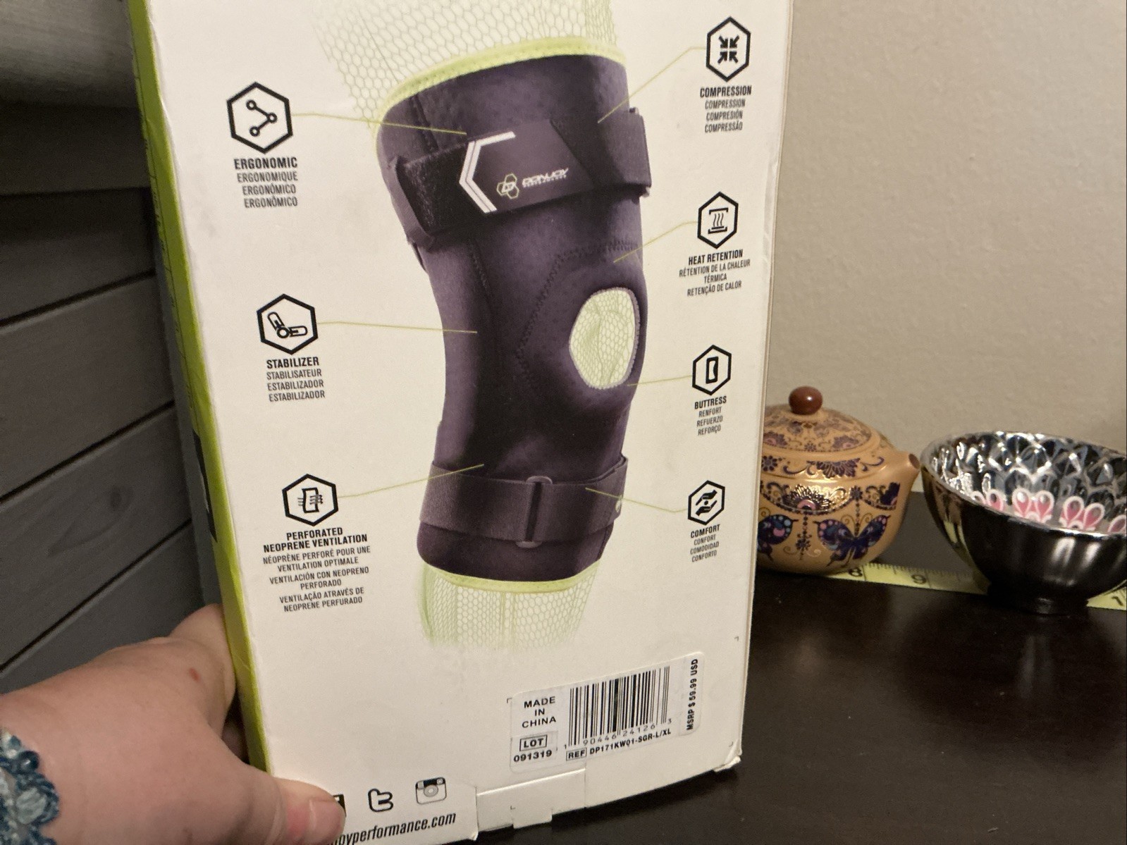 DonJoy Performange Bonic Comfort Hinged Knee Brace – L/XL