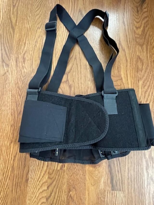 New Ergodyne ProFlex 1100SF Back Support Brace, 7.5″ Black Large Spandex Belt