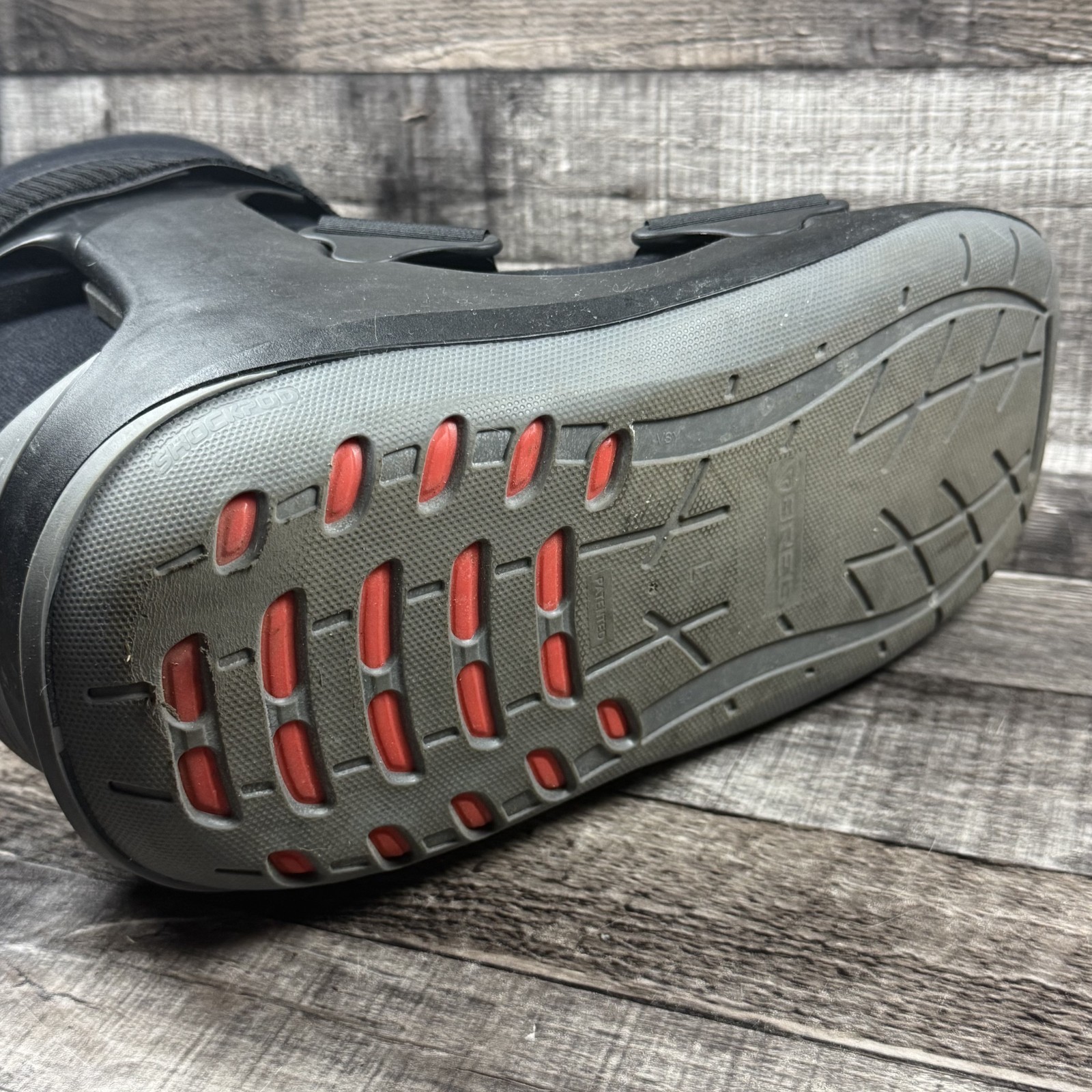 Breg Ankle Medical Boot Walking Cast Foot Injury Brace Air Cast Size Large