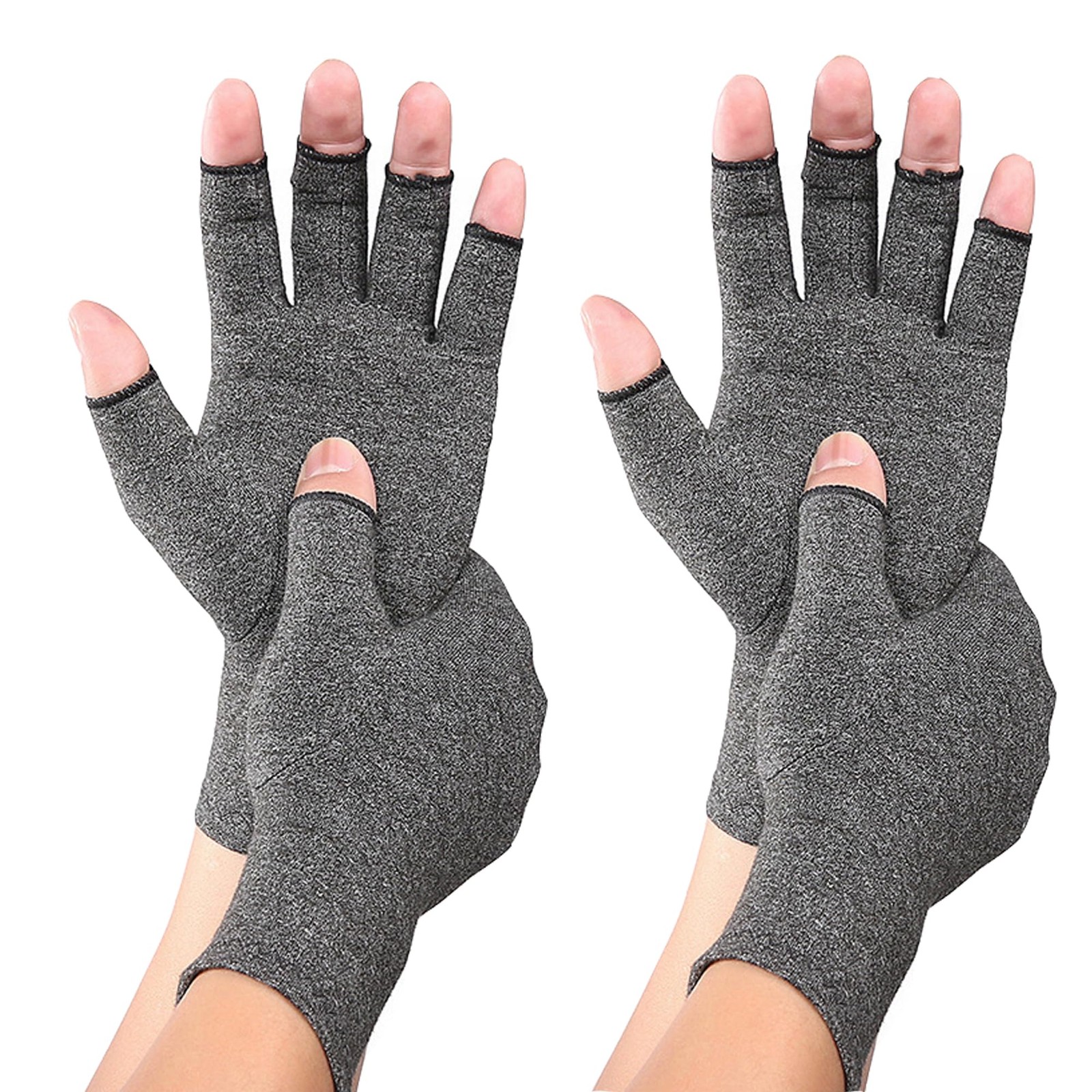 Bamboo Compression Gloves Arthritis Compression Glove for Men Women Supports