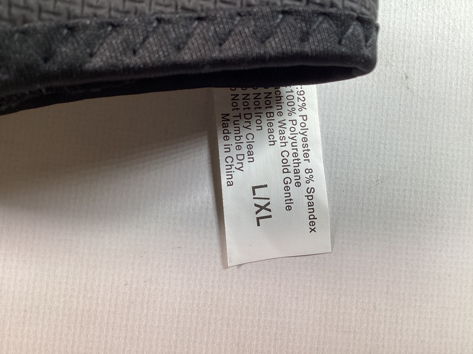 Black Leg and Back Support Brace Wrap L/XL NWOT