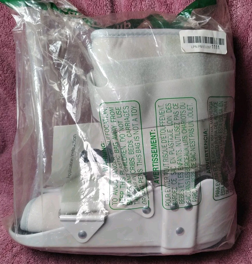 Air Cam Fracture Walking Boot Medical Foot Ankle Recovery Protection Medium New