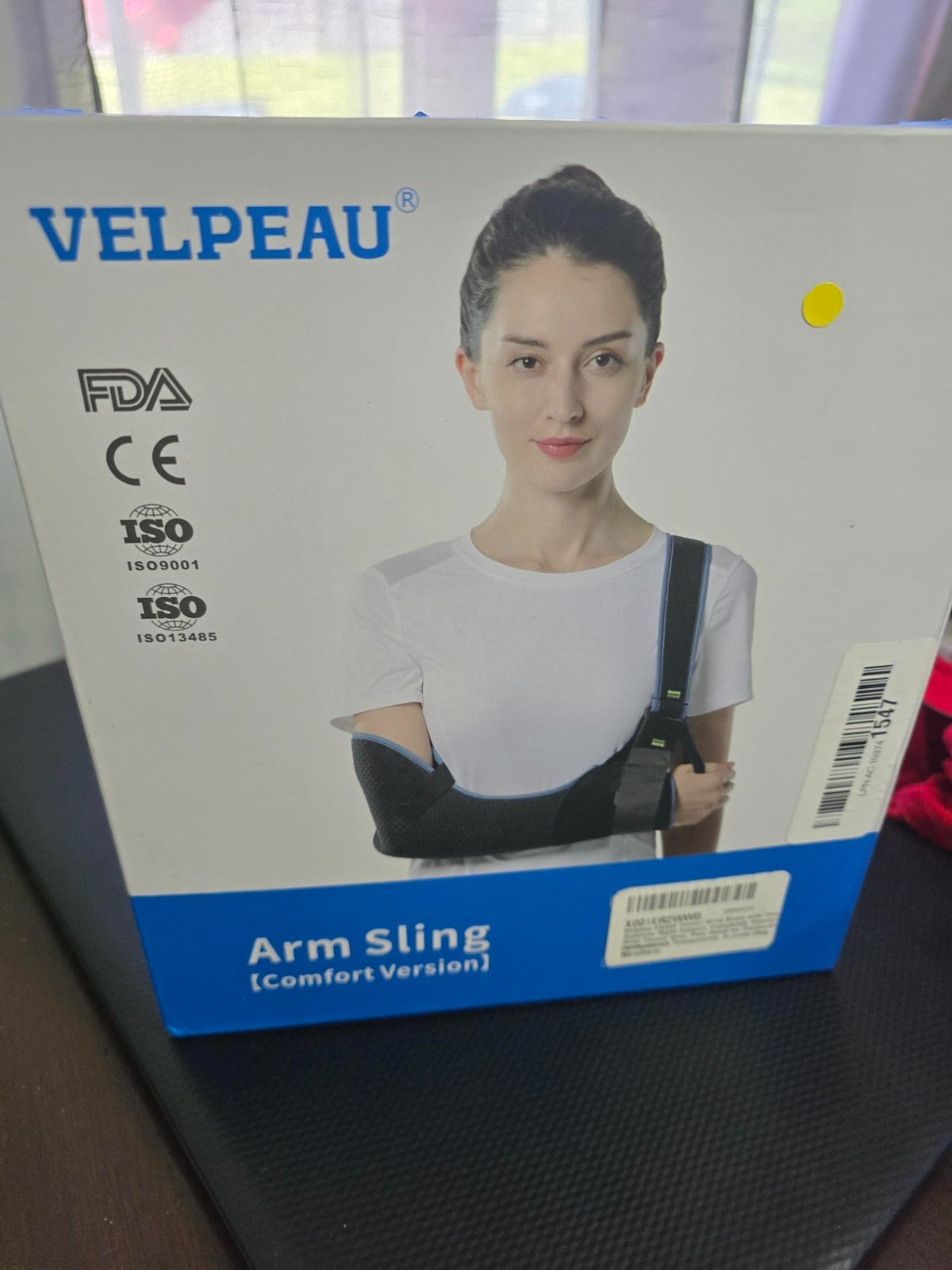 VELPEAU Arm Sling (Comfort Version) X-Large VP0306-M Black