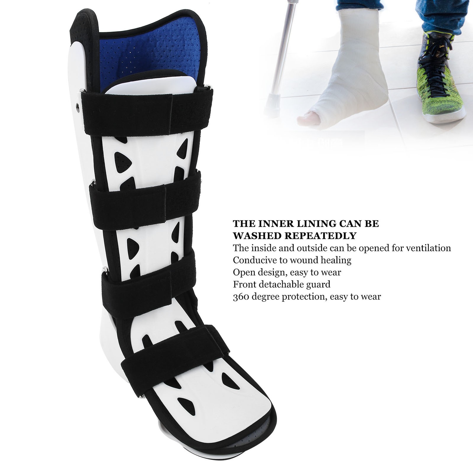 Foot Drop Corrector Varus Valgus Ankle Brace Fracture Ankle Fixation Support M