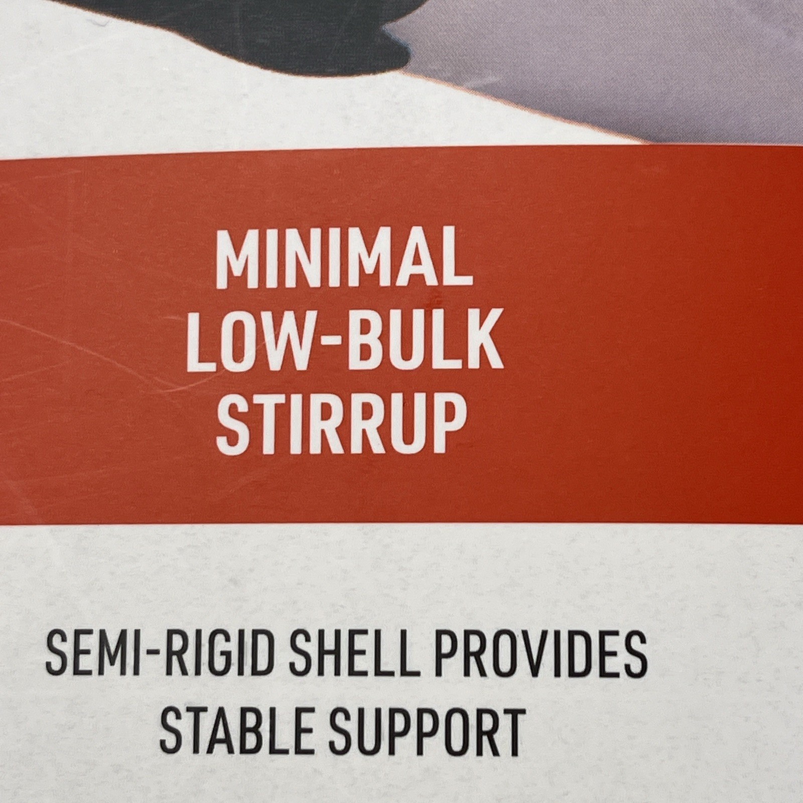 McDavid Ankle Splint OSFM Black Support Level 3 Low Bulk Stirrup Adjustable