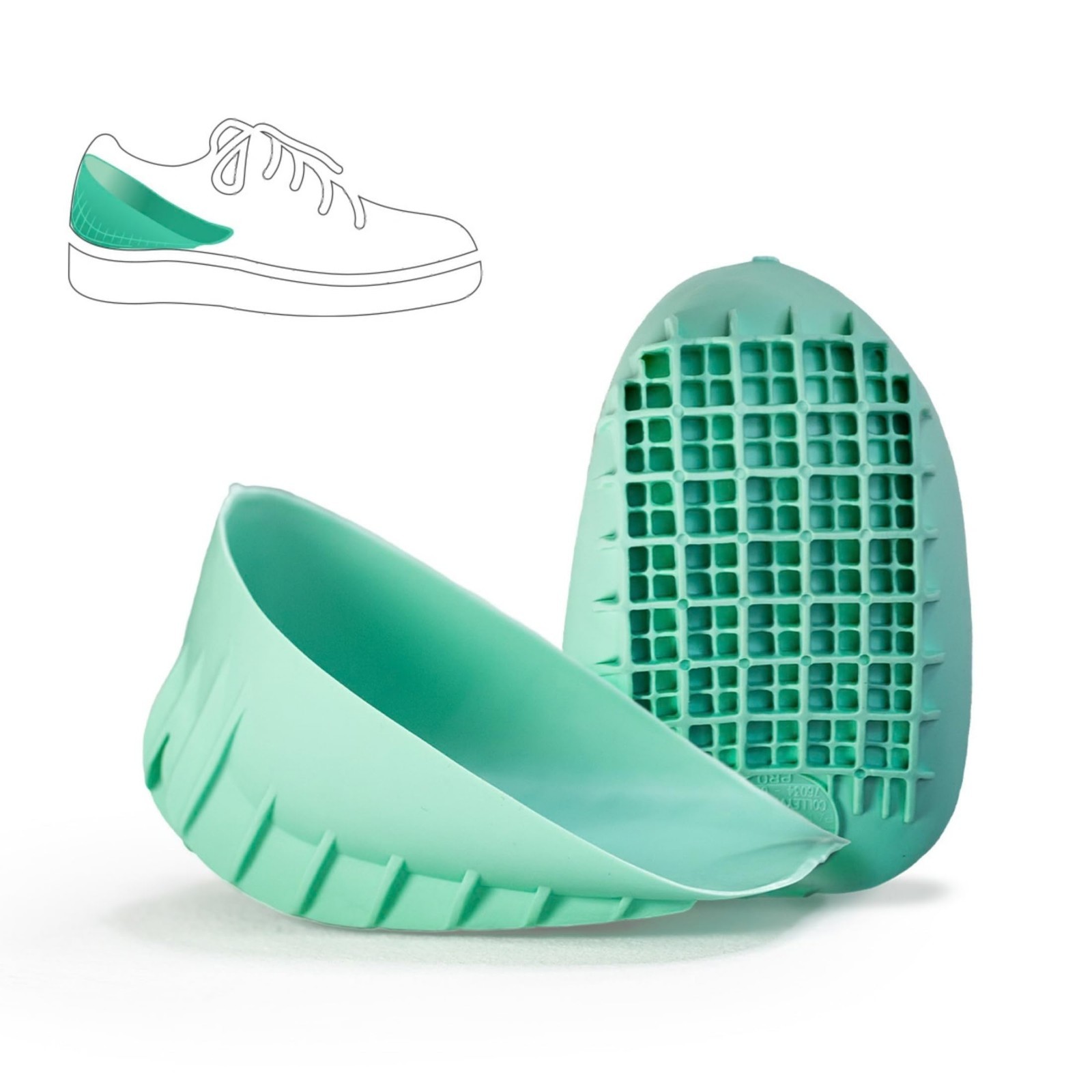 Heavy Duty Heel Cups for Sever’s Disease | Shock-Absorbing Inserts for Heel Pain