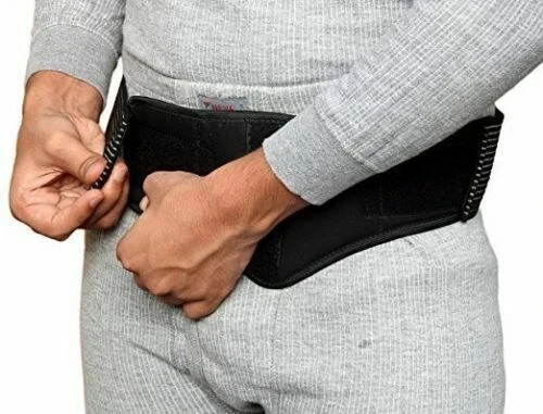 Inguinal Hernia Support Belt Side Left & Right With Single Special One Truss Pad