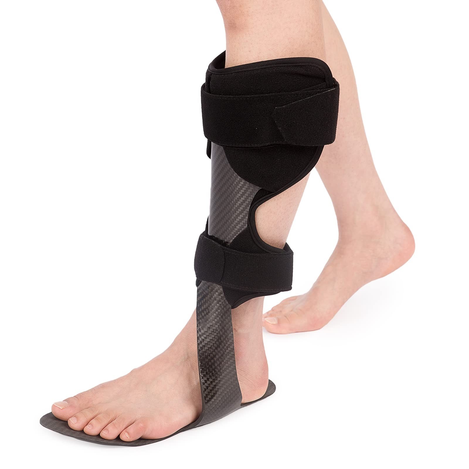 Carbon Fiber AFO Foot Drop Brace Ankle Foot Orthosis SMALL LEFT ankle support