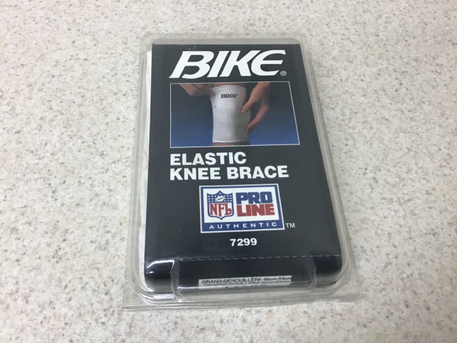 Vintage New Old Stock BIKE Elastic Knee Brace Support NFL Authentic Pro Line
