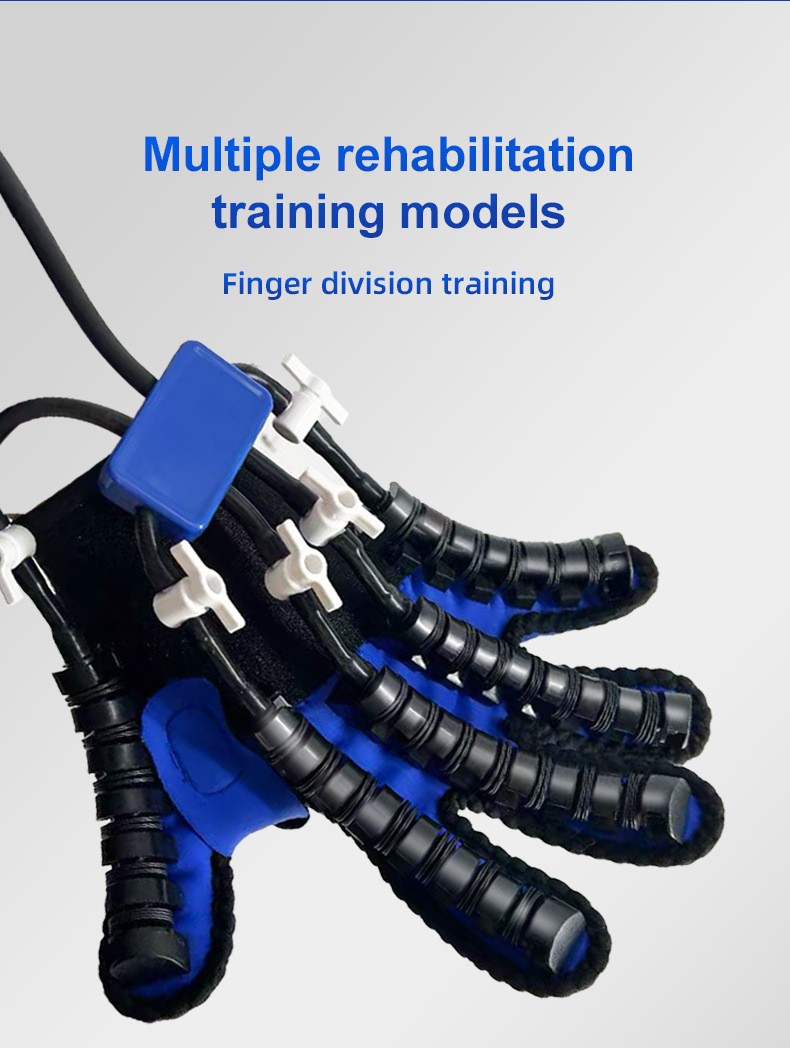 Hand Finger Rehabilitation Exerciser Robot Gloves For Recovery Stroke Hemiplegia