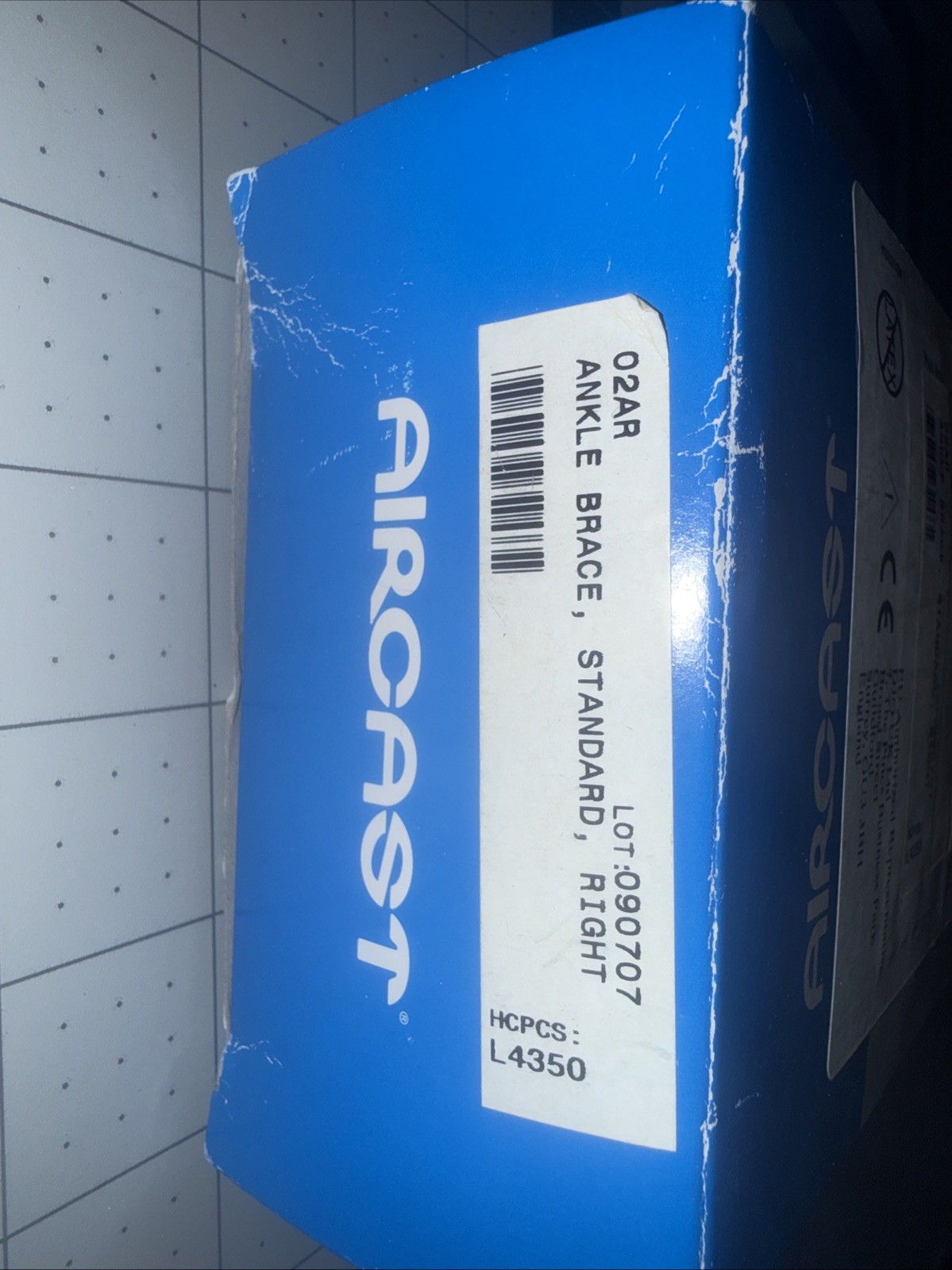 AIRCAST 02AR – Ankle Brace, Standart, Right Foot