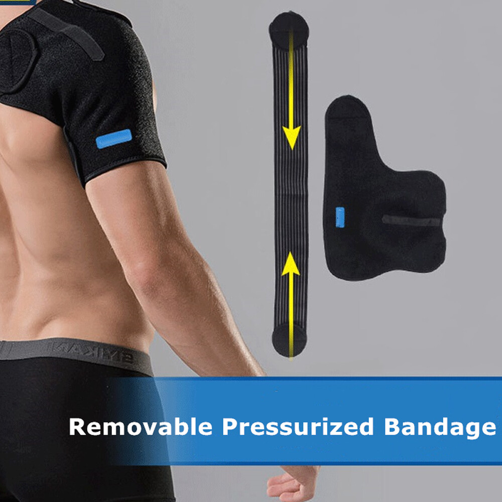 US Shoulder Brace Compression Sleeve Support Torn Rotator Cuff Joint Pain Relief