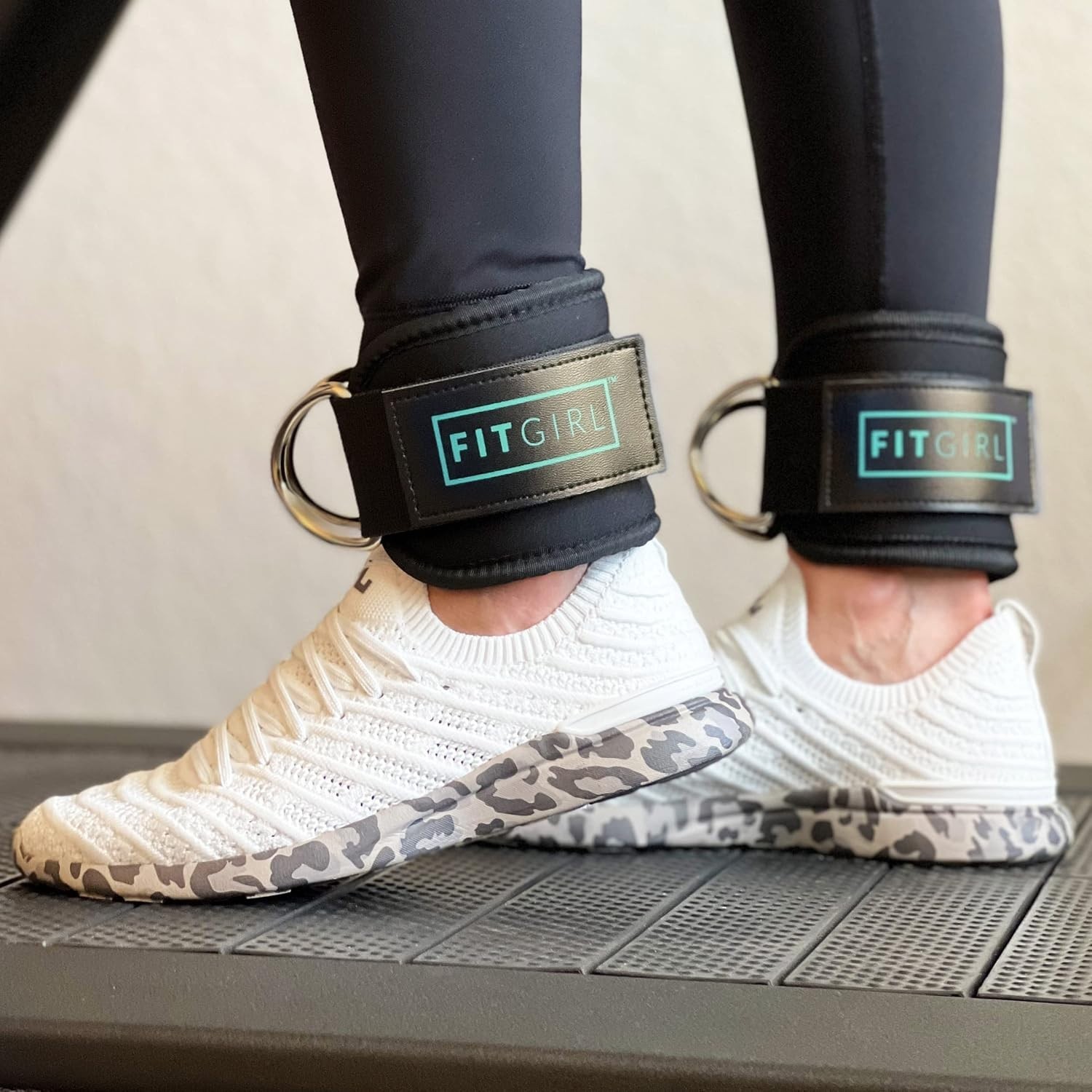 Adjustable Mint Ankle Cuffs – Ultimate Attachment for Cable and Leg Workouts