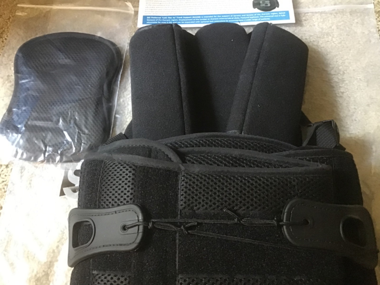 ISO Preferred TLSO Flex with Trunk Support Back Brace ISO-BA220 Universal Size