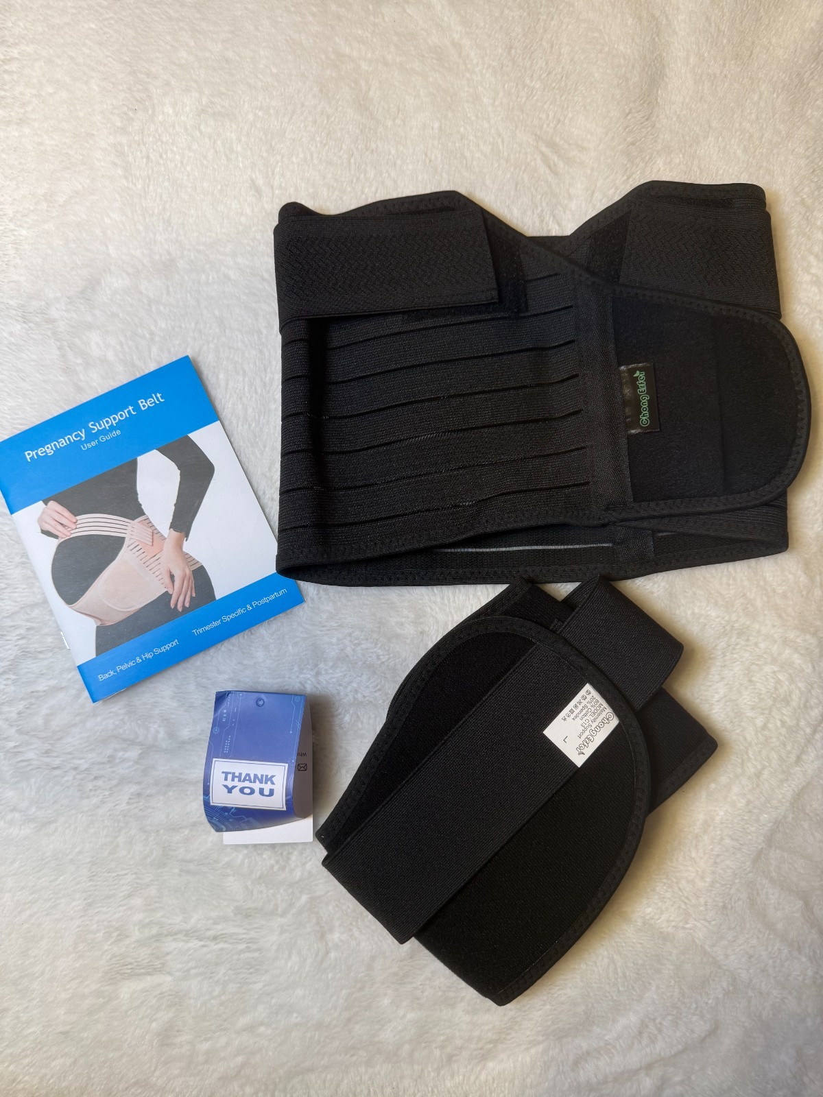 ChongErfei Maternity Belt, Pregnancy 3 in 1 Support Belt for Back/Pelvic/Hip….