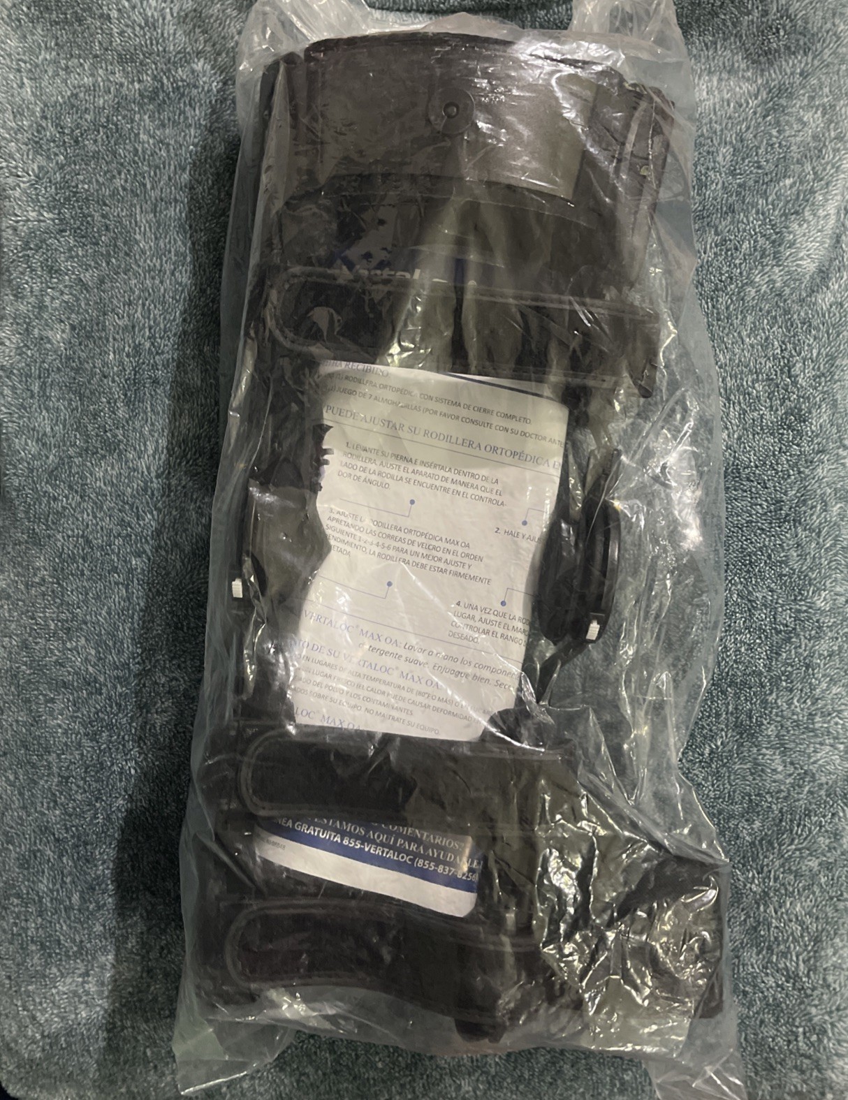 VERTALOC Knee Brace LEFT Medium Leg Max OA Support NEW